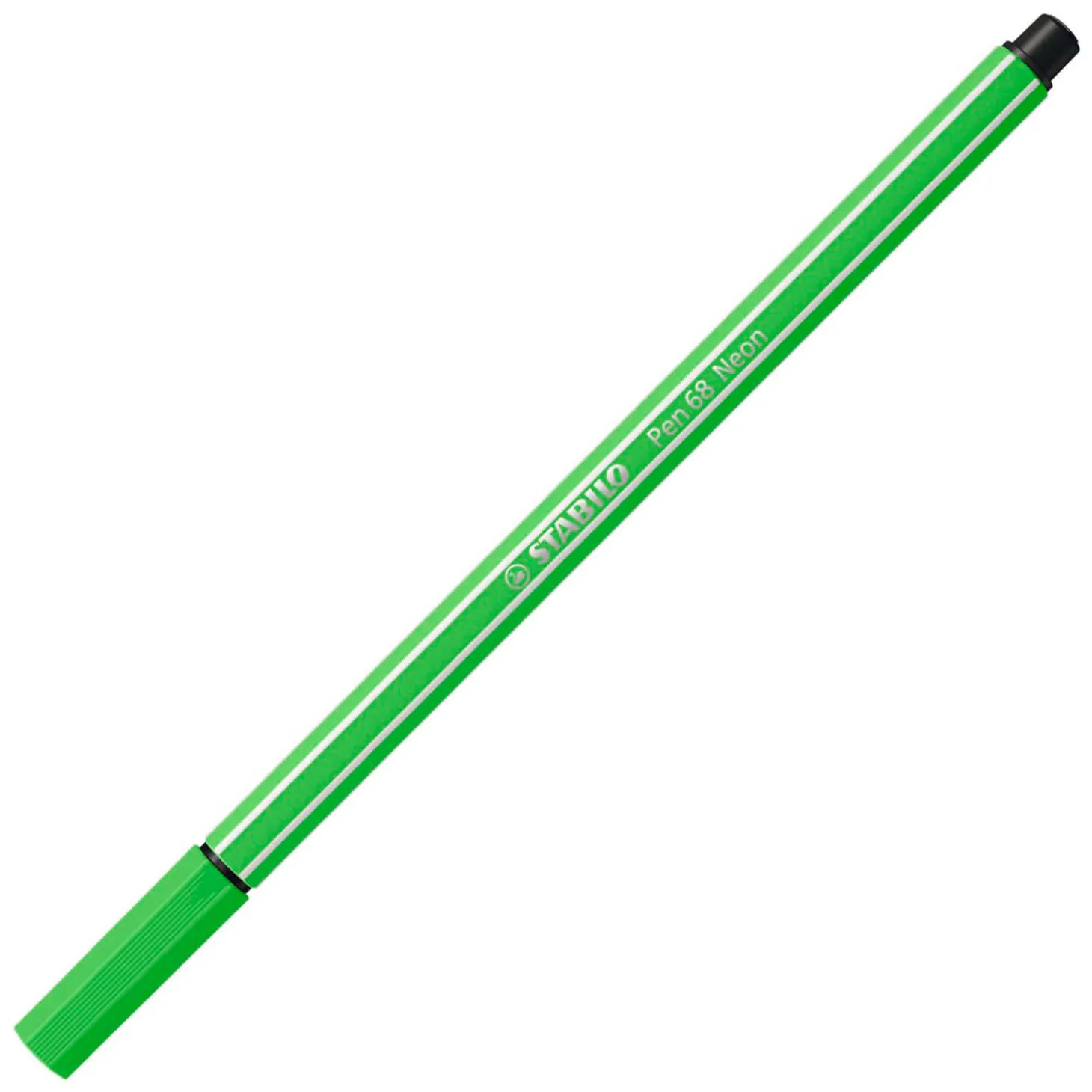 STABILO Pen 68 - Viltstift - Set met 6 Fluoriserende Stuks