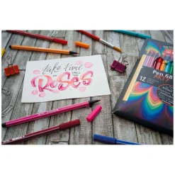 STABILO Pen 68 - Viltstift - Metalen Doos met 40 Stuks