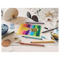 STABILO Pen 68 - Viltstift - Vermiljoen Pastel (68/30)