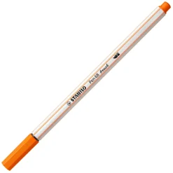 STABILO Pen 68 Brush - Viltstift - Bleek Vermiljoen (30)