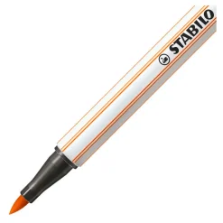STABILO Pen 68 Brush - Viltstift - Bleek Vermiljoen (30)