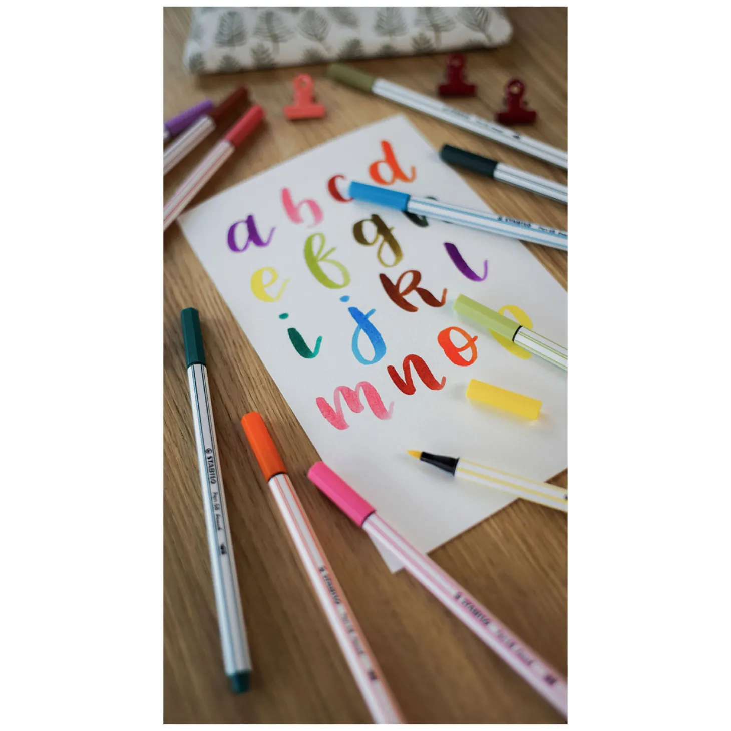 STABILO Pen 68 Brush - Viltstift - ARTY - Set Met 30 Stuks