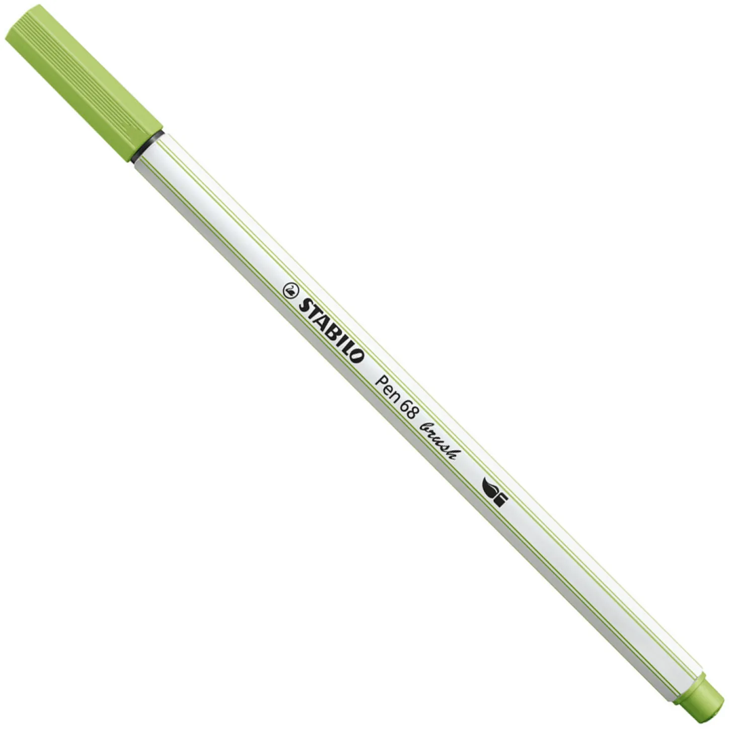 STABILO Pen 68 Brush - Viltstift - Pistache (34)