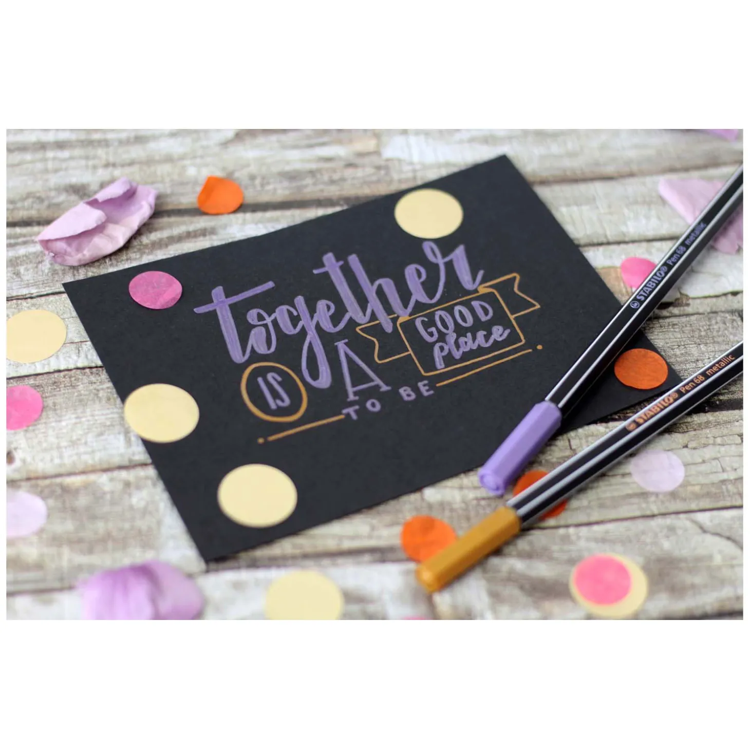 STABILO Pen 68 Metallic - Viltstift - Metalen Set Met 8 Stuks