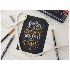 STABILO Pen 68 Metallic - Viltstift - Metalen Set Met 8 Stuks