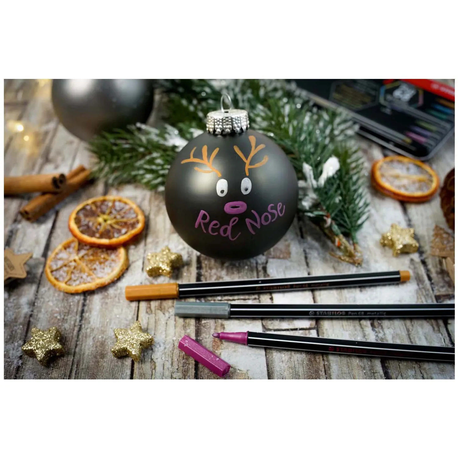 STABILO Pen 68 Metallic - Viltstift - Metalen Set Met 8 Stuks