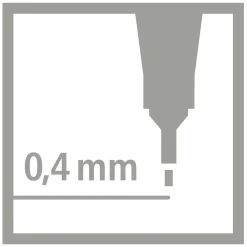 STABILO point 88 - Fineliner - Set Met 6 Stuks