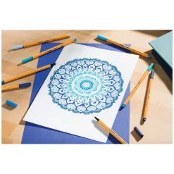 STABILO point 88 - Fineliner - Metalen Set Met 50 Stuks