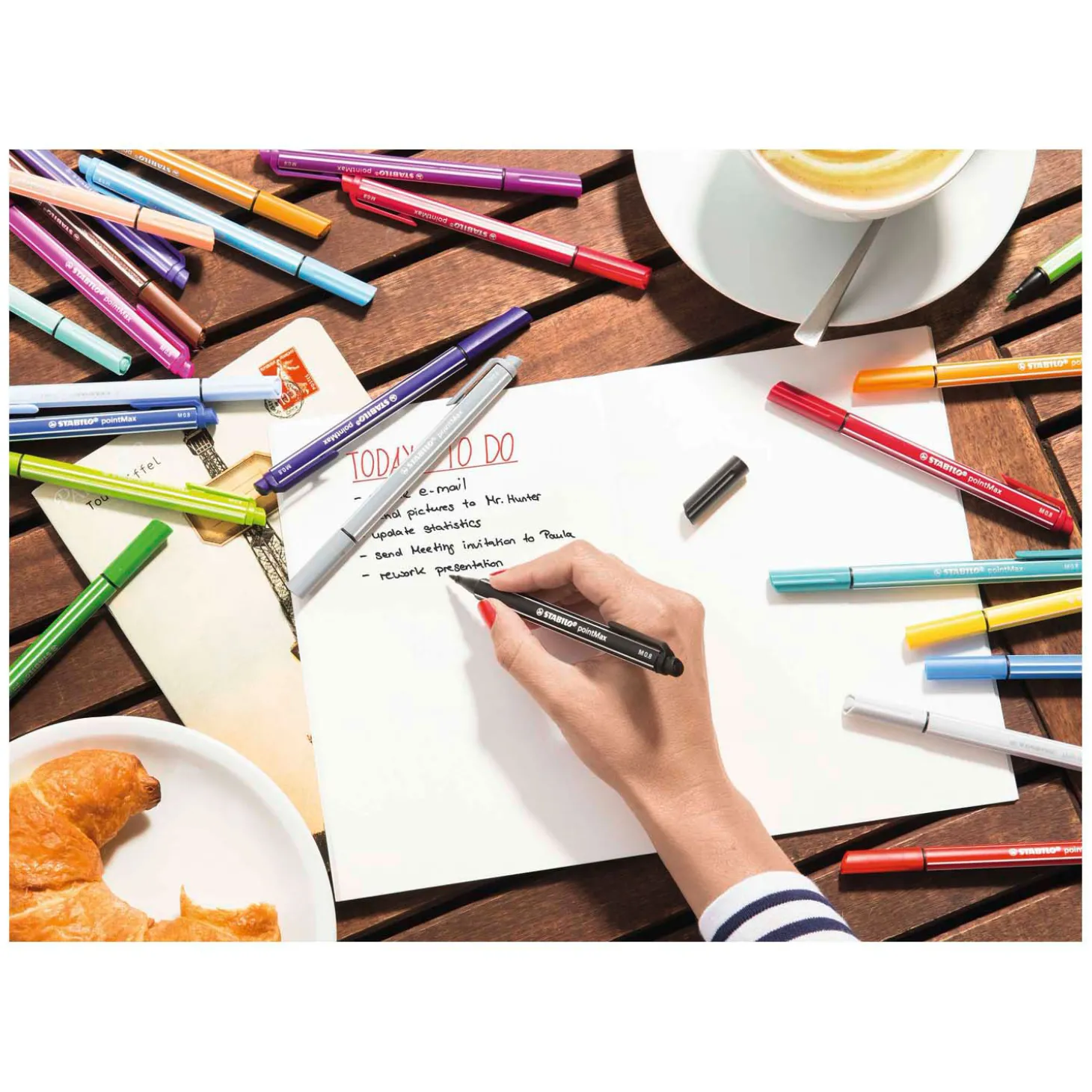 STABILO pointMax - Hardtip Fineliner - ARTY - Set 15 Stuks