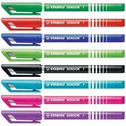 STABILO SENSOR - Fineliner 0.3 mm - Set Met 8 Stuks