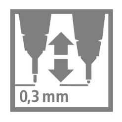 STABILO SENSOR - Fineliner 0.3 mm - Set Met 8 Stuks