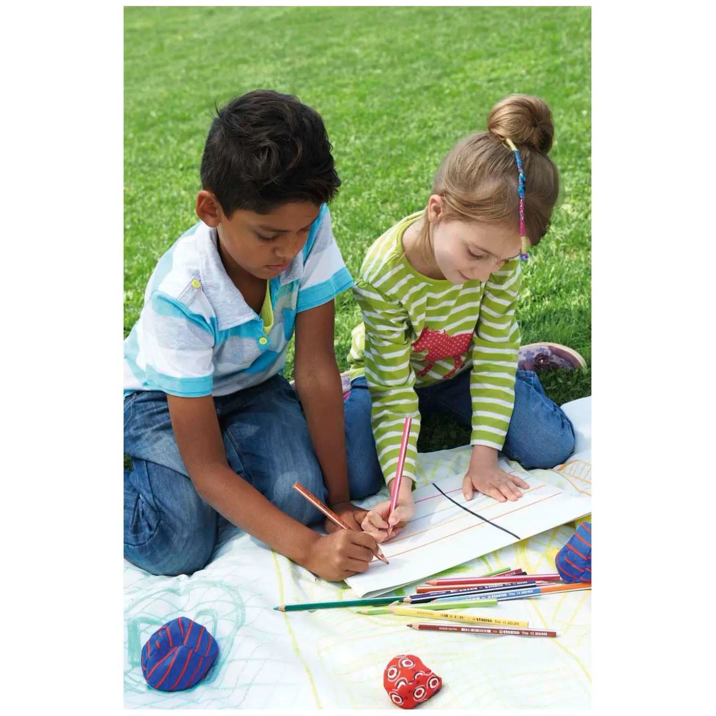 STABILO Trio Thick - Dik Driekantig Kleurpotlood - Set 12 St.