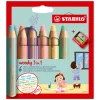 STABILO woody 3 in 1 - Multitalent potlood - Set 6 St.