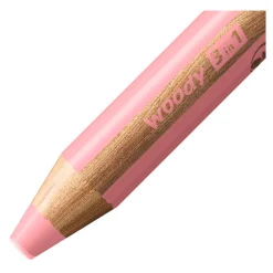 STABILO woody 3 in 1 - Multitalent Kleurpotlood - Pastel Roze
