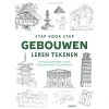 Stap voor Stap Gebouwen Leren Tekenen Hobbyboek