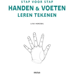 Stap voor Stap Handen en Voeten Leren Tekenen Hobbyboek