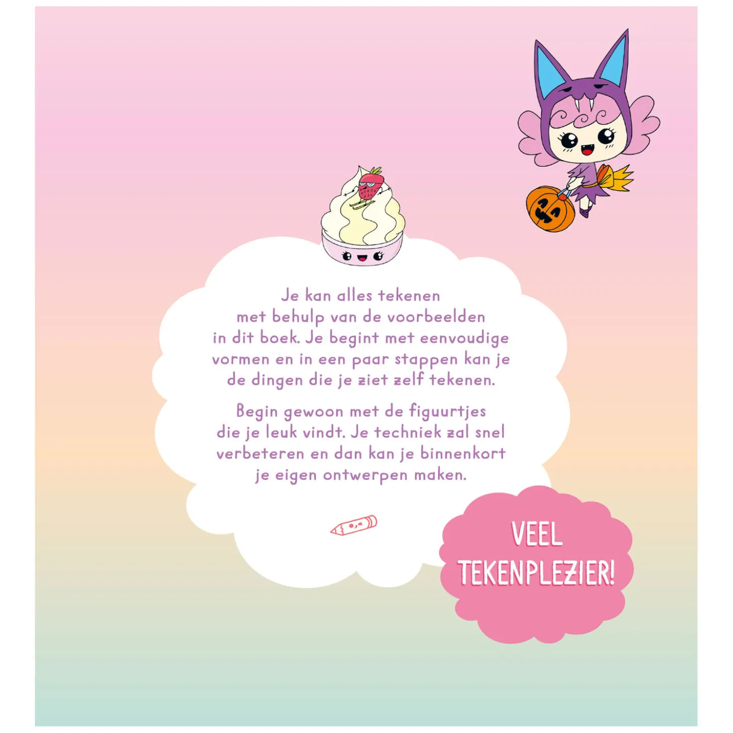 Stap voor Stap Kawaii Leren Tekenen Hobbyboek