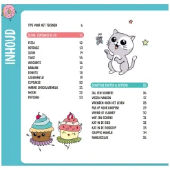 Stap voor Stap Kawaii Leren Tekenen Hobbyboek