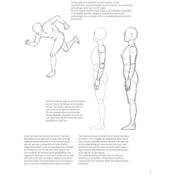 Stap voor Stap Mensen Leren Tekenen Hobbyboek