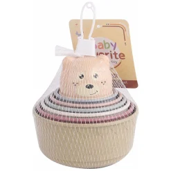 Stapelbekers Pastel, 6dlg.