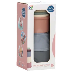 Stapelbekers Pastel, 8dlg.