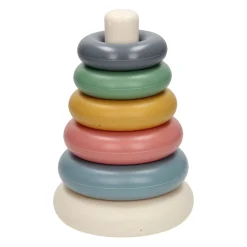 Stapelringen Pastelkleuren, 7dlg.