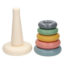 Stapelringen Pastelkleuren, 7dlg.