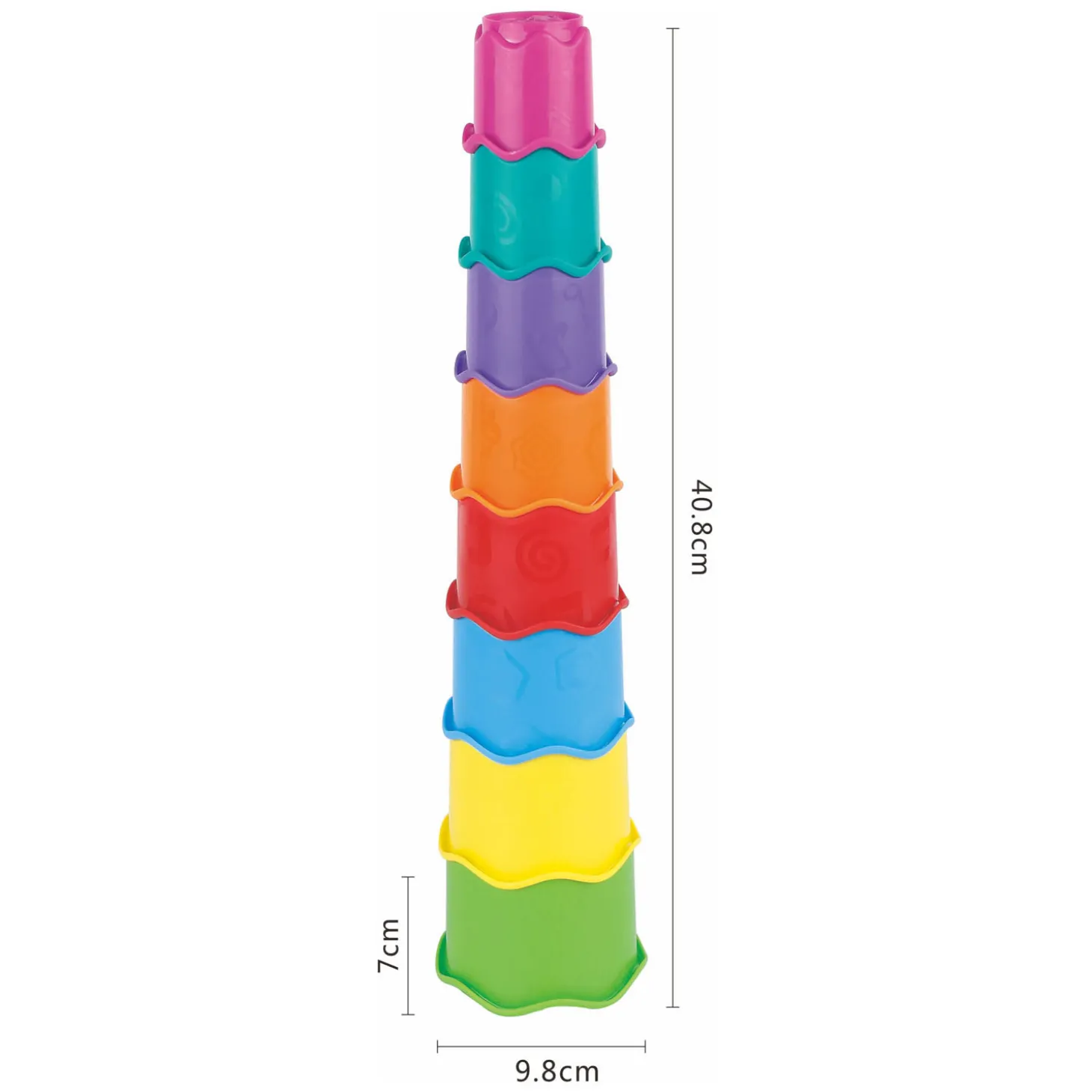Stapeltoren Kleur, 8dlg.