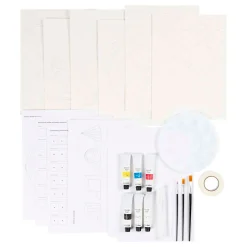 Starter Hobbyset Gouache Schilderijen