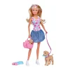 Steffi Love Puppy Uitlaten