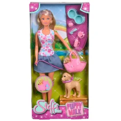 Steffi Love Puppy Uitlaten