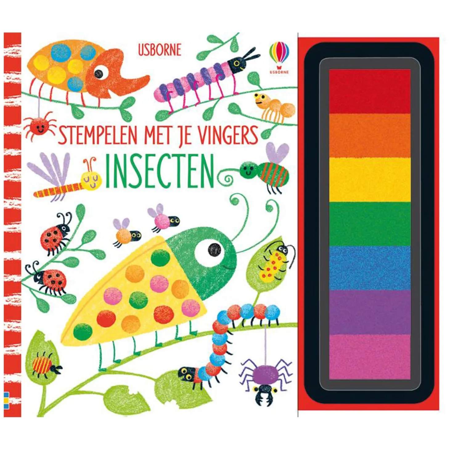 Stempelen met je vingers - Insecten