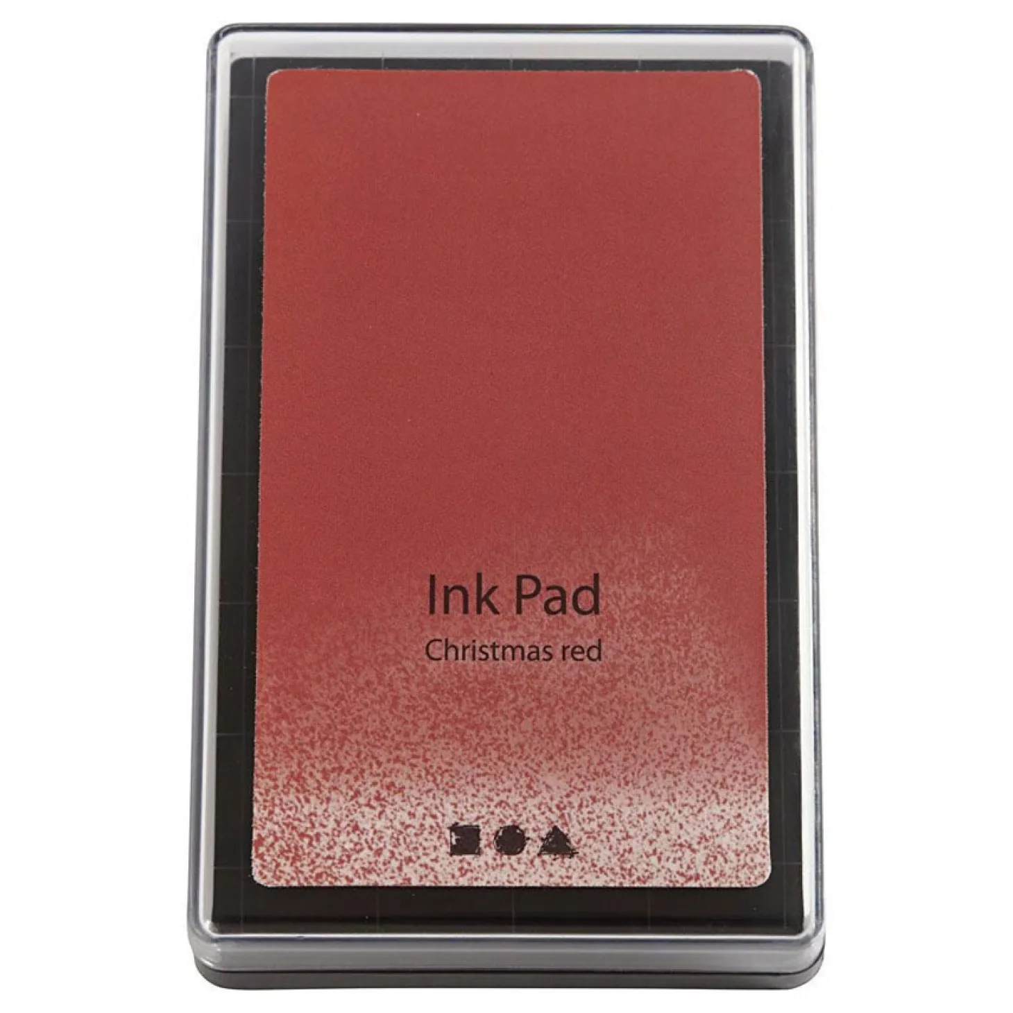 Stempelinkt Kerstrood, 9x6cm