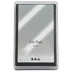 Stempelinkt Zilver, 9x6cm