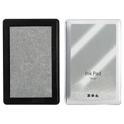 Stempelinkt Zilver, 9x6cm