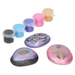 Stenen Schilderen Metallic