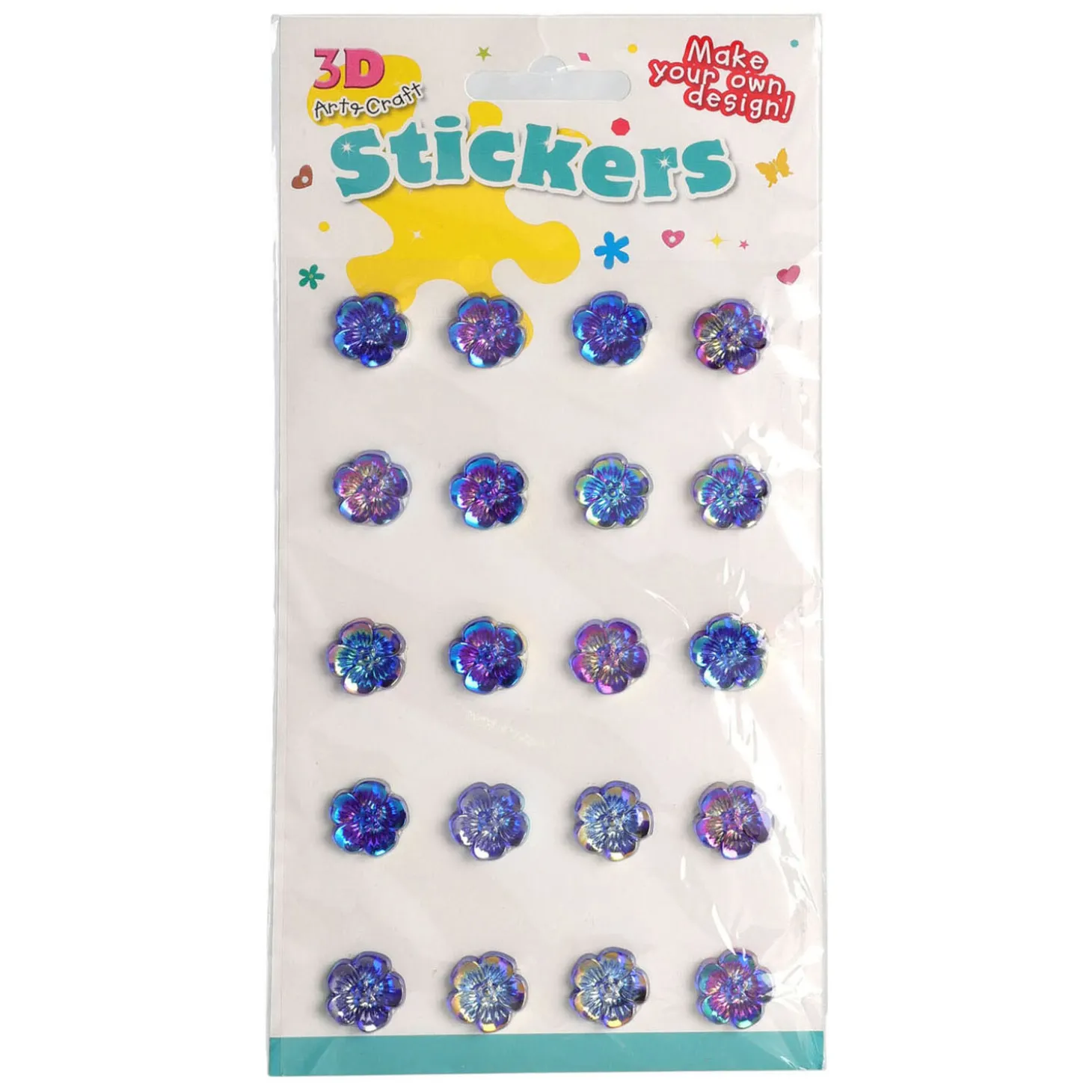Sticker Bloemen, 20st.