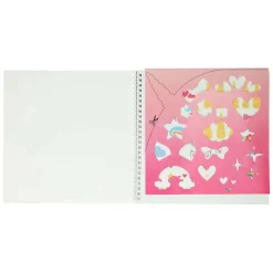 Sticker- en Sjablonenboek Ik hou van Unicorns