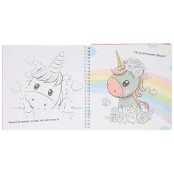 Sticker- en Sjablonenboek Ik hou van Unicorns