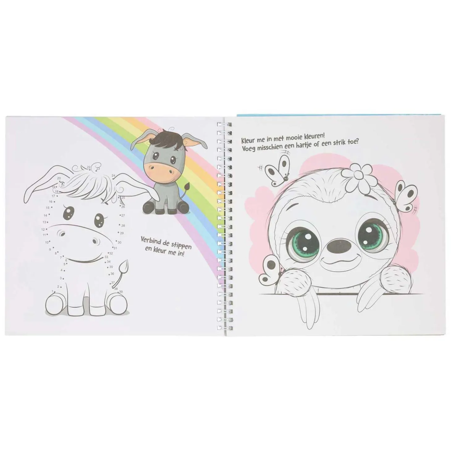 Sticker- en Sjablonenboek Ik hou van Dieren