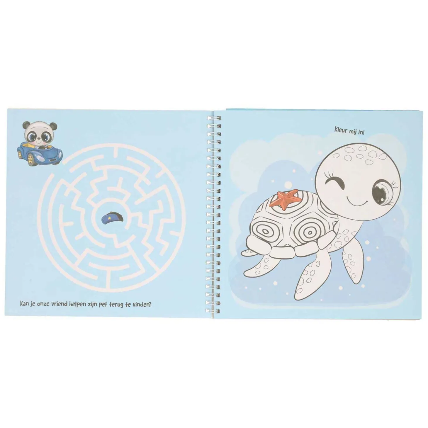 Sticker- en Sjablonenboek Ik hou van Dieren