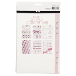 Stickerboek Bloemen A5 voor Planner, 578st.