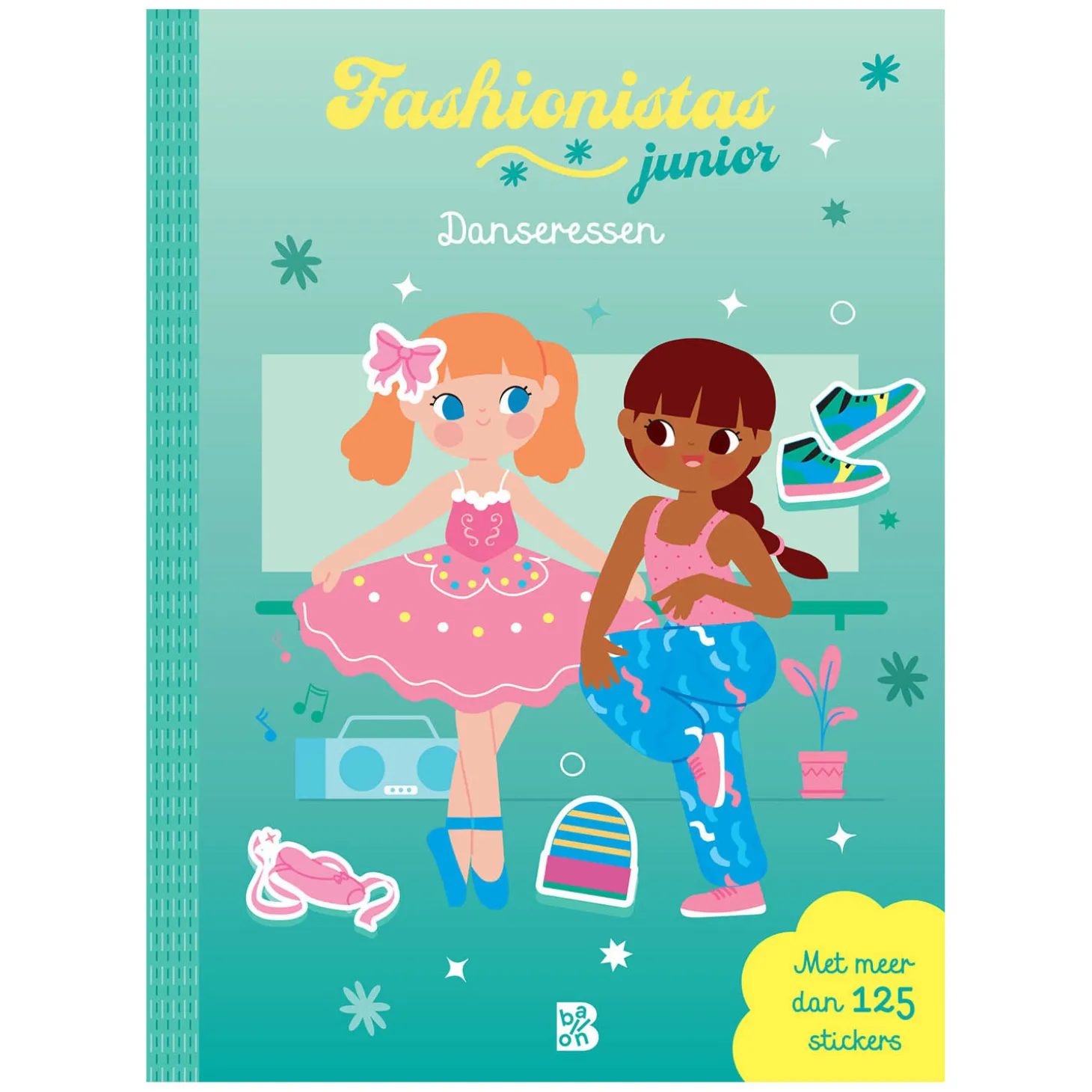 Stickerboek Fashionistas Junior Danseressen - 125 Stickers