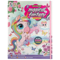 Stickerboek Magical Fantasy met 200 Stickers