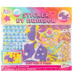 Stickeren op Nummer - Eenhoorn