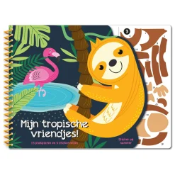 Stickeren op nummer - Mijn tropische vriendjes
