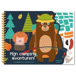 Stickeren op nummer - Mijn campingavonturen