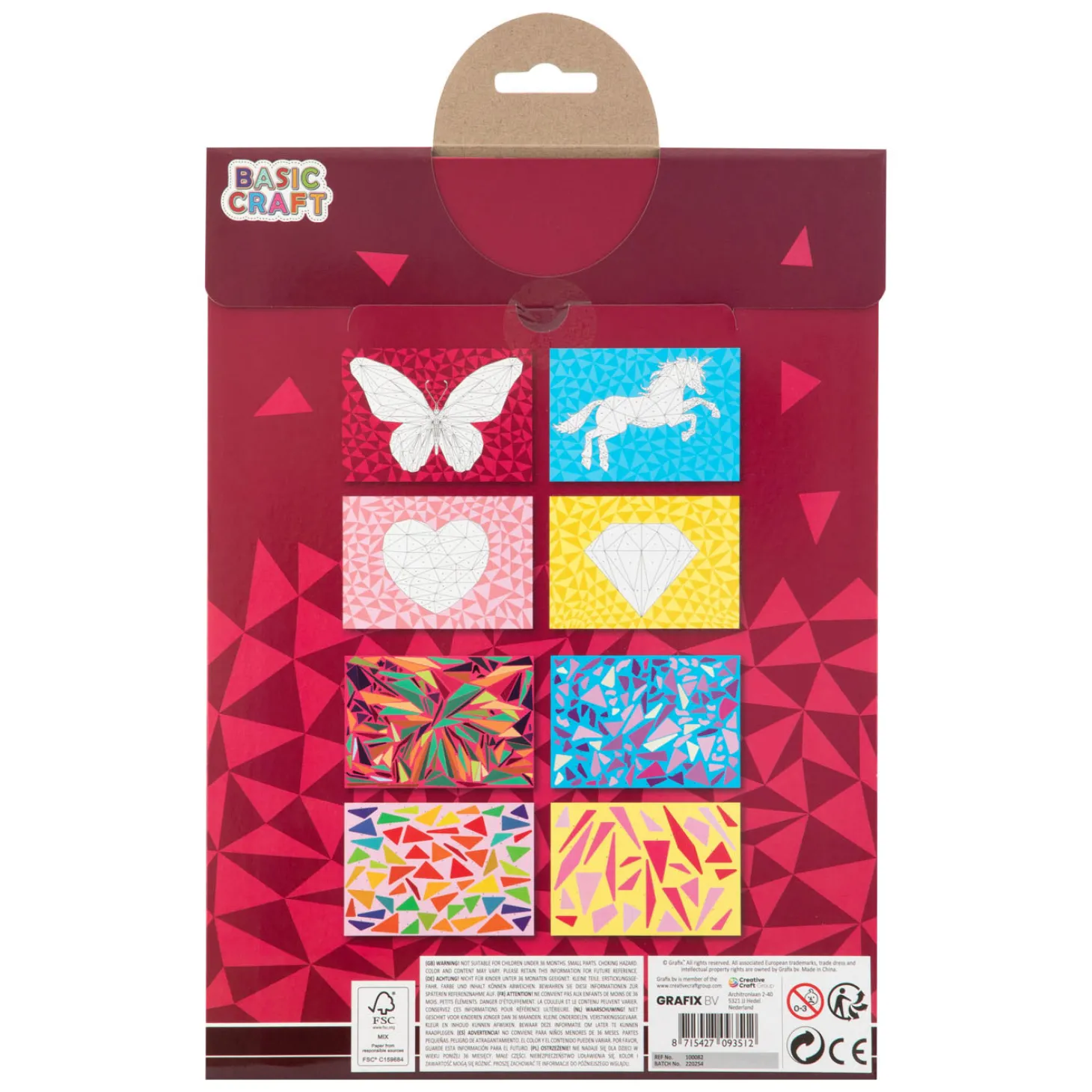 Stickeren op Nummer - Vlinder