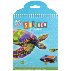 Stickeren op Nummer Dieren