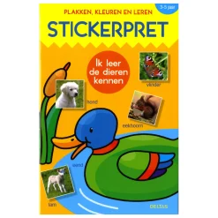 Stickerpret - Ik leer de dieren kennen